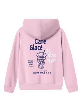 Sweatshirt Name It Fofina rosa für Mädchen