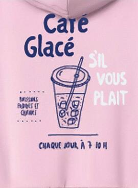 Sweatshirt Name It Fofina rosa für Mädchen