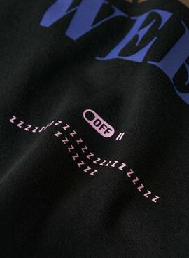 Sweatshirt Name It Fofina schwarz für Mädchen