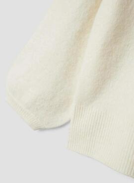 Pullover Name It Odessa beige für Mädchen.