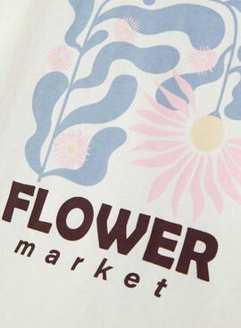 T-Shirt Name It Foslina weiß für Mädchen