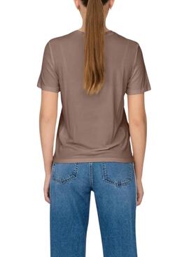 T-Shirt Only Free Modal in Toasted für Damen