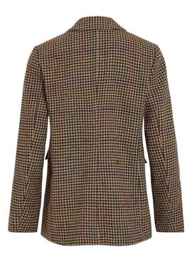 Blazer Vila Vihappy kariert für Damen.