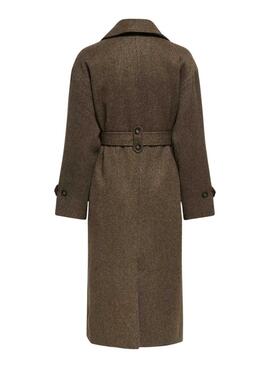 Mantel Only Gina braun für Damen