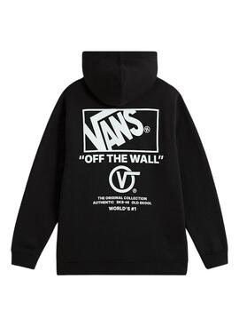 Pullover Vans Stockpile schwarz für Mädchen und Jungen