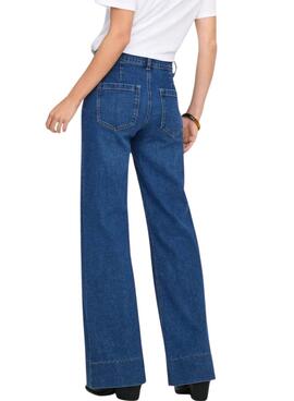 Hose Jeans Only Cypress mit ausgestellten Taschen für Damen