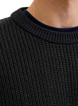 Pullover Jack und Jones Kaito in Schwarz für Herren