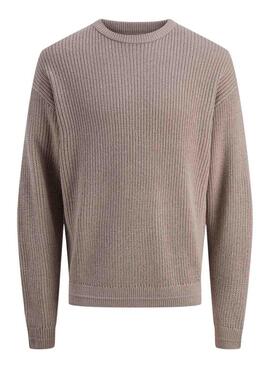 Jack und Jones Kaito Beige Pullover für Herren