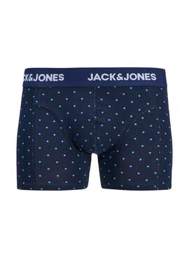 Pack Boxershorts von Jack and Jones Anthony in Blau für Herren.