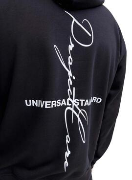 Sudadera Jack and Jones Cocover schwarz für Herren