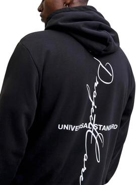 Sudadera Jack and Jones Cocover schwarz für Herren