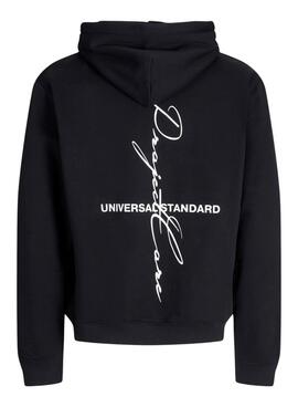 Sudadera Jack and Jones Cocover schwarz für Herren