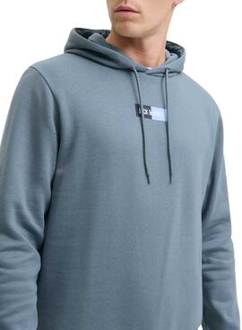 Sweatshirt Jack and Jones Blue Pan für Männer.