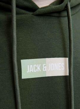 Sweatshirt Jack and Jones Pan grün für Herren.
