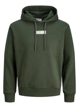 Sweatshirt Jack and Jones Pan grün für Herren.