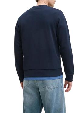 Pullover Jack and Jones Brandy in Marineblau für Herren.