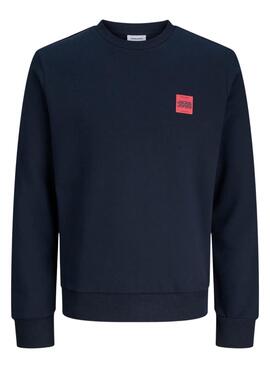 Pullover Jack and Jones Brandy in Marineblau für Herren.
