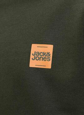 Sweatshirt Jack and Jones Brandy grün für Herren
