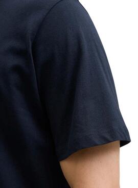 T-Shirt Jack and Jones Brandy marineblau für Herren