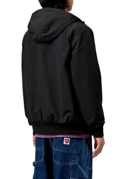 Carhartt Segeljacke mit Kapuze in Schwarz für Herren.