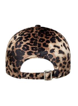 Kappe New Era Leoparden Velours 9FORTY für Damen