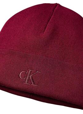 Mütze Calvin Klein Logo CK Granatapfel für Herren
