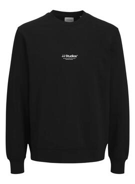 Sweatshirt Jack and Jones Soho JJ Studios schwarz für Herren