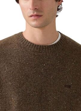 Levis Pullover Original Housemark in Braun für Herren.