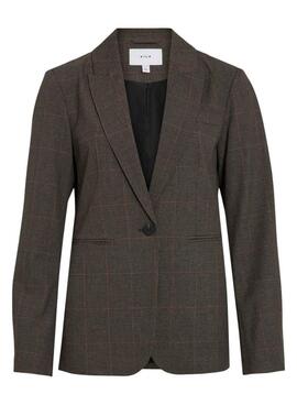 Blazer Vila Vifalte kariertes Damenjacke