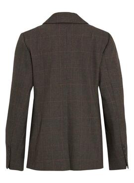 Blazer Vila Vifalte kariertes Damenjacke