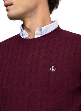 Pullover El Ganso von Ochos kastanienbraun für Herren