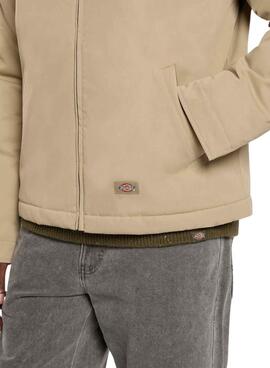 Jacke Dickies gefüttert Eisenhower beige für Herren