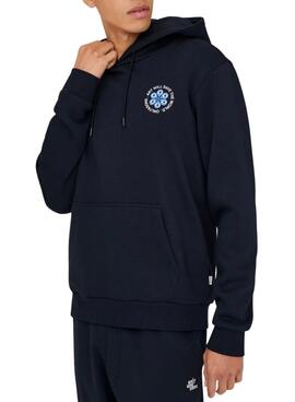 Sudadera Only and Sons Ceres Claude schwarz für Herren