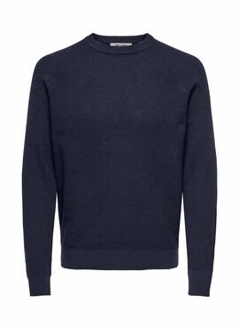 Pullover Only and Sons Es gibt Strickstruktur für Herren