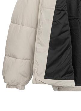 Herren Steppjacke Only and Sons David mit Kapuze in Beige.