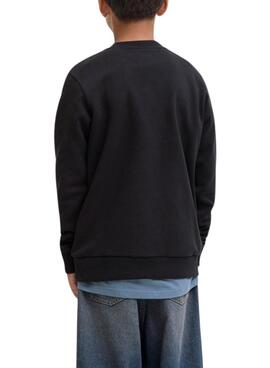 Kapuzenpullover Jack und Jones Jin in Schwarz für Kinder.