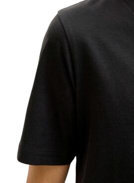 T-shirt Jack and Jones Bleecker schwarz für Kinder.