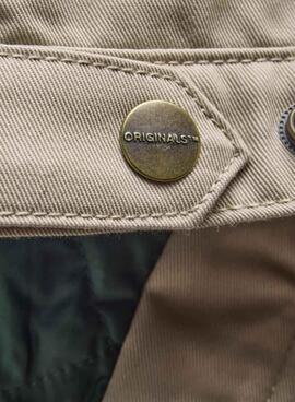 Jack and Jones Norerrebro Worker beige Herrenjacke.