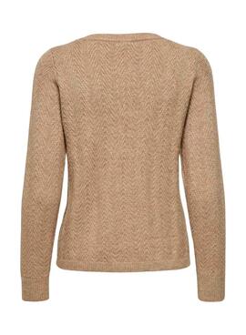 Pullover Only Hellen Toast für Damen.