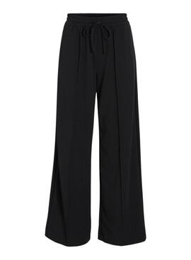 Schwarze Vila Viclua Hose für Damen