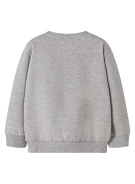 Sudadera Name It Roval Grau für Jungen.