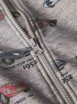 Jacke Name It Reiner grau für Jungen.