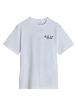 T-Shirt Vans Classified weiß für Jungen und Mädchen.