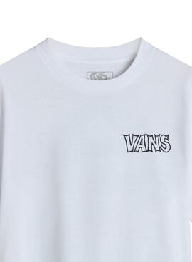 T-Shirt Vans Classified weiß für Jungen und Mädchen.