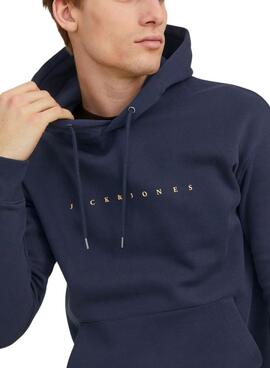 Sweatshirt Jack and Jones Navy Blue für Herren