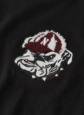 Kinder T-Shirt Name It Sato in Schwarz.