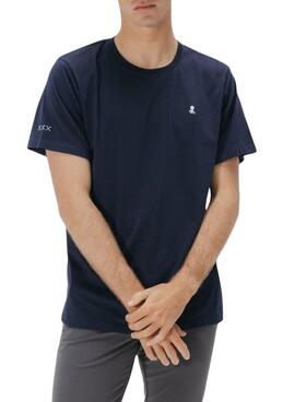 T-Shirt El Pulpo in Navyblau für Herren