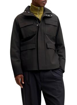 Jack and Jones Blaaspenn schwarze Jacke für Herren