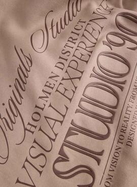 Sweatshirt Jack and Jones Midtown beige für Männer