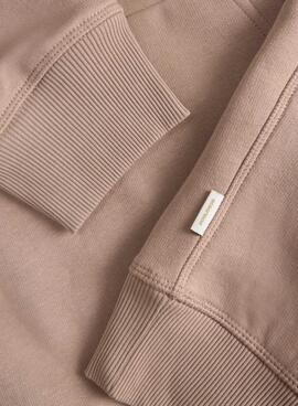 Sweatshirt Jack and Jones Midtown beige für Männer